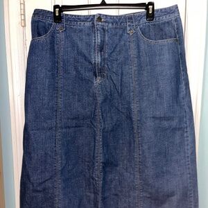 Classic Denim Skirt